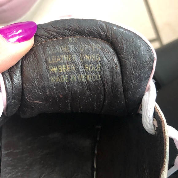 Pierre Hardy | Pink Leather Sneakers - Picture 8 of 8